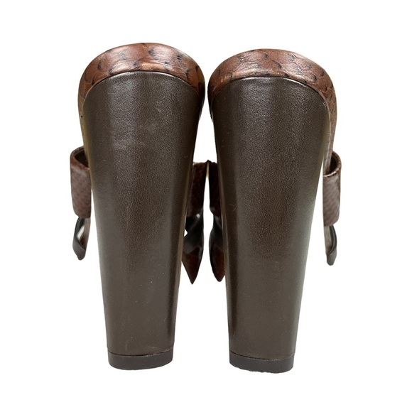 Cole Haan Brown Platform Sandals - Picture 8 of 12